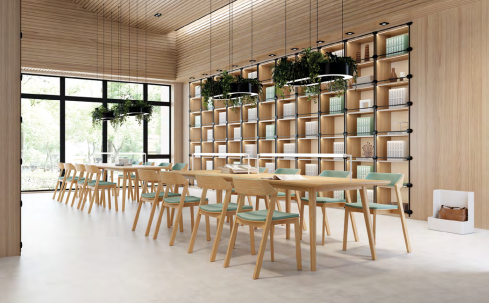conference table and chair