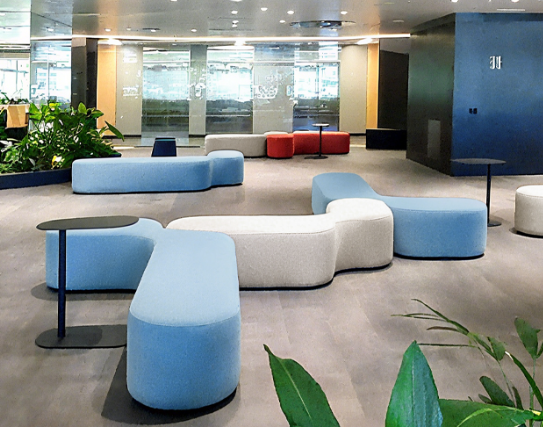 Irregular Office Sofa