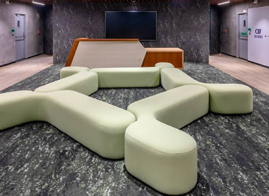 reception sofa