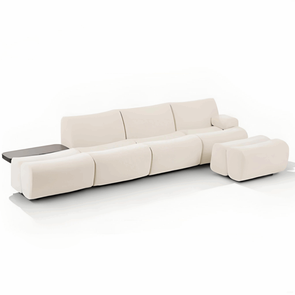 Diagram showing quality control process for furniture manufacturing