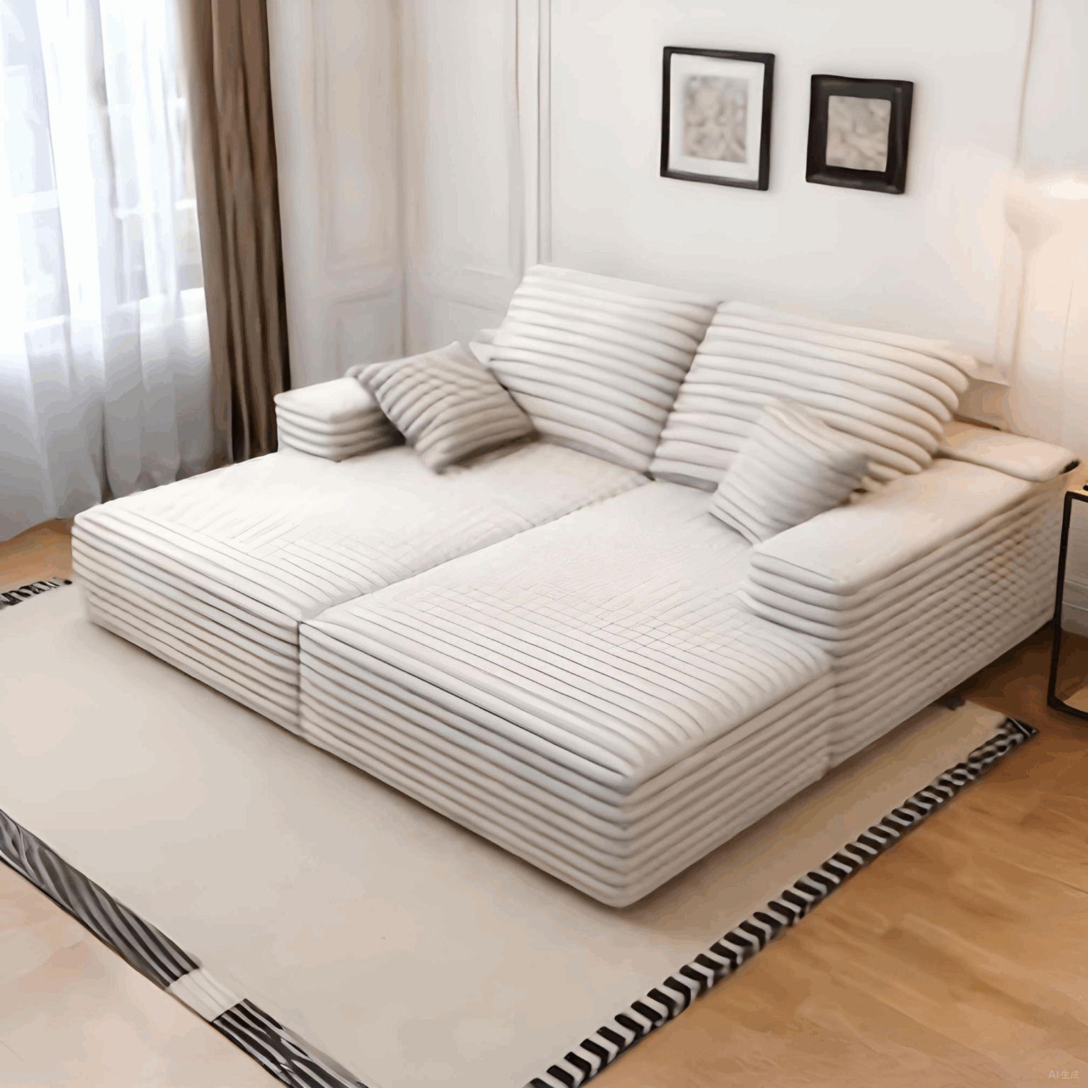 Modern office interior with stylish furniture
