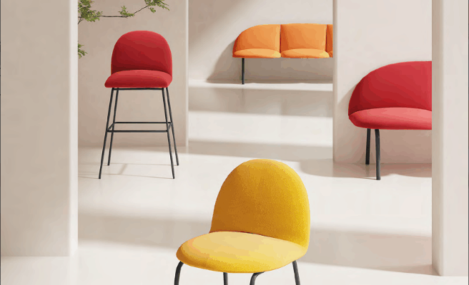 Diverse group of professionals working comfortably in ergonomic office chairs