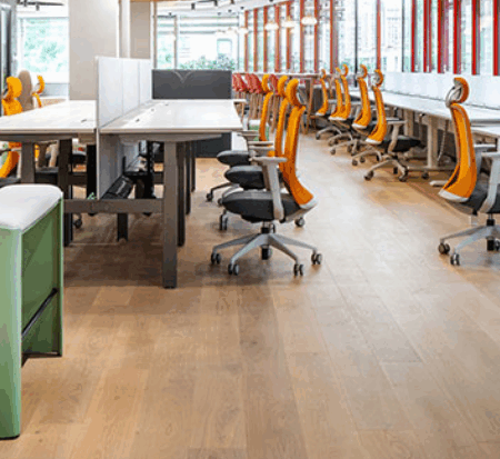 Rows of diverse metal office storage solutions and filing cabinets