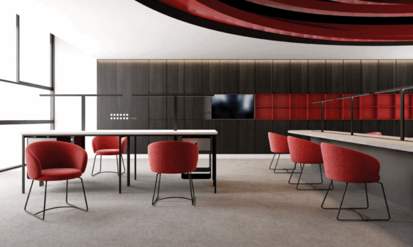 Various styles of office chairs, from contemporary to classic designs