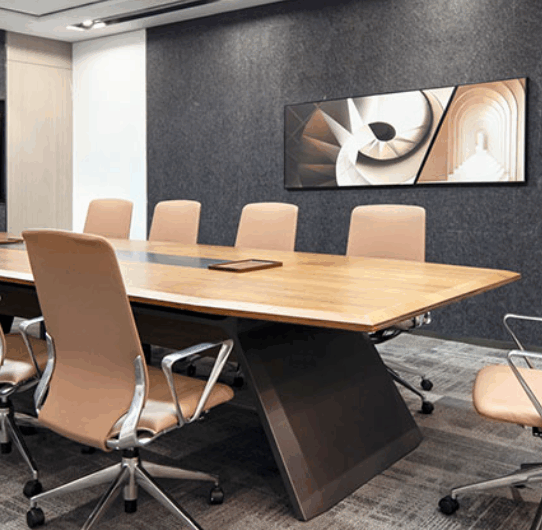 Customized office chairs with company branding