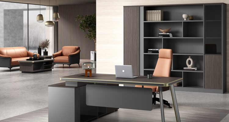 Office furniture showroom interior